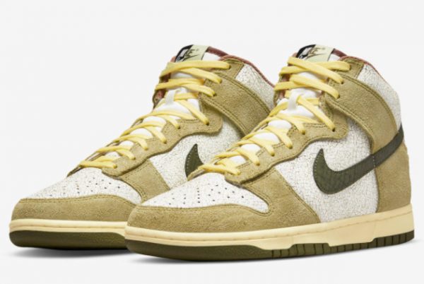 New Nike Dunk High Re-Raw Coriander Summit White-Sail 2022 For Sale DO6713-300-2