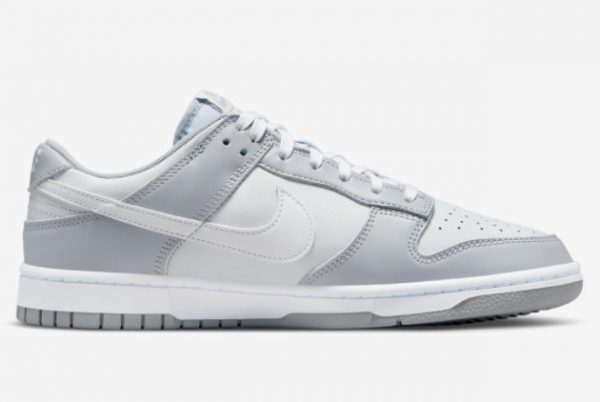 New Nike Dunk Low Grey White 2022 For Sale DJ6188-001-1