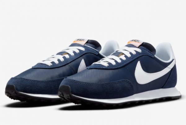 New Nike Waffle Trainer 2 Midnight Navy Thunder Blue Midnight Navy-Sail-White 2021 For Sale DH1349-401-1