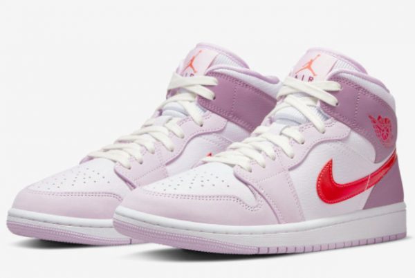 Cheap Air Jordan 1 Mid Valentine’s Day 2022 For Sale DR0174-500-2