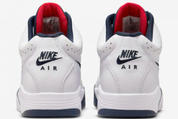 Cheap Nike Air Flight Lite Mid Olympic White Blue-Red 2022 For Sale DJ2518-102-3