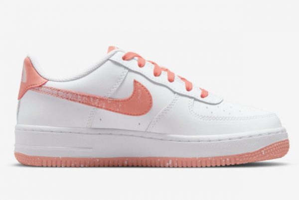 Cheap Nike Air Force 1 Low GS Eroded White Pink 2022 For Sale DM0985-100-1