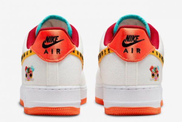 Cheap Nike Air Force 1 Low Year of the Tiger White Orange 2022 For Sale DR0147-171-3