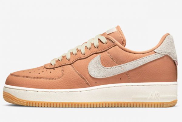Latest Nike Air Force 1 Craft Beige Gum 2022 For Sale DO6676-200
