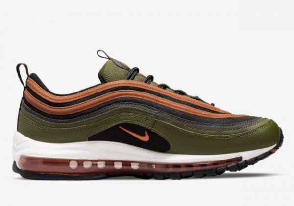 Latest Nike Air Max 97 Black Olive 2022 For Sale DQ4687-300-1