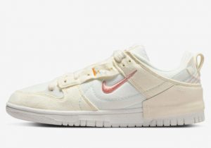 Latest Nike Dunk Low Disrupt 2 Pale Ivory Pale Ivory Light Madder Root-Sail-Venice 2022 For Sale DH4402-100
