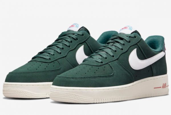 New Nike Air Force 1 Low Athletic Club Pro Green White-Sail-Gym Red 2022 For Sale DH7435-300-2