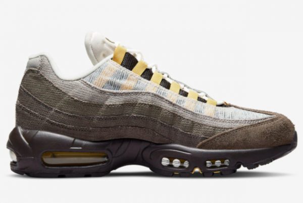 New Nike Air Max 95 Ironstone Ironstone Celery-Cave Stone-Olive Grey 2022 For Sale DR0146-001-1