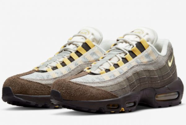 New Nike Air Max 95 Ironstone Ironstone Celery-Cave Stone-Olive Grey 2022 For Sale DR0146-001-2