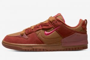 New Nike Dunk Low Disrupt 2 Desert Bronze Desert Bronze Pink Prime-Rugged Bluecolored 2022 For Sale DH4402-200