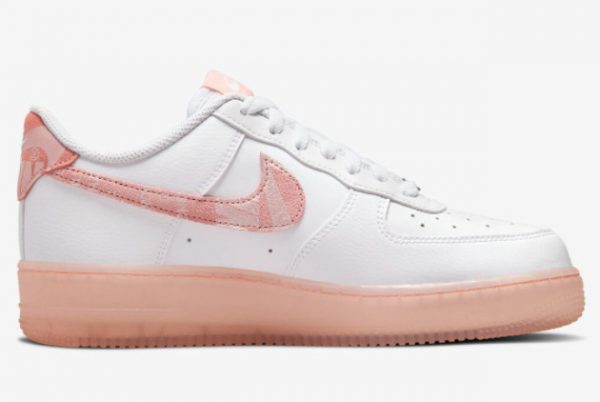 Cheap Nike Air Force 1 Low Overbranded White Pink 2022 For Sale DQ5019-100-1