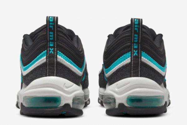 Cheap Nike Air Max 97 SE Sport Turbo Black Sport Turquoise-Summit White 2022 For Sale DN1893-001-3