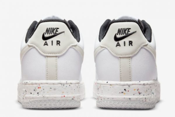 Latest Nike Air Force 1 Low Crater White Black 2022 For Sale DH8083-100-3