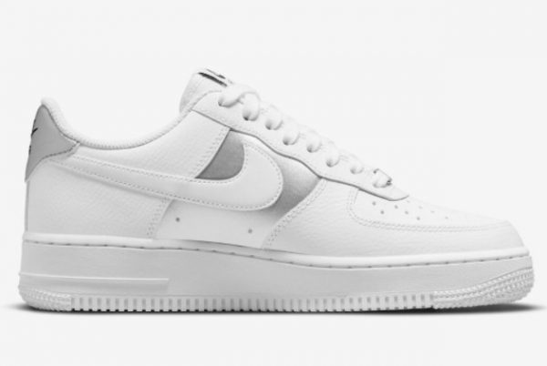 Latest Nike Air Force 1 Low White Metallic Silver 2022 For Sale DD8959-104-1