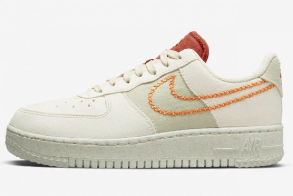 Latest Nike Air Force 1 Next Nature Coconut Milk Light Curry-Olive Aura 2022 For Sale DR3101-100