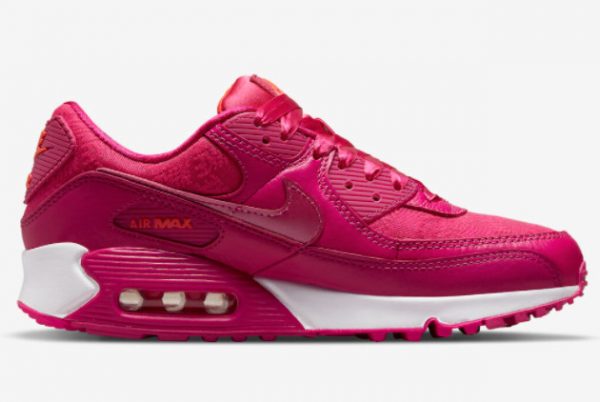 Latest Nike Air Max 90 Valentine’s Day Pink 2022 For Sale DQ7783-600-1