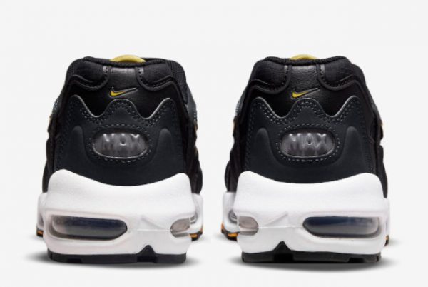 Latest Nike Air Max 96 II Batman Anthracite White-University Gold-Black 2022 For Sale DH4756-001-3