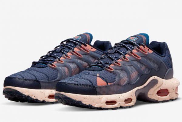 Latest Nike Air Max Terrascape Plus Navy Peachy Pink 2022 For Sale DN4587-400-2