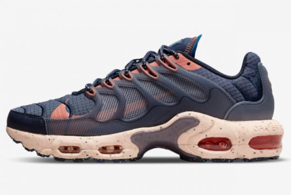 Latest Nike Air Max Terrascape Plus Navy Peachy Pink 2022 For Sale DN4587-400