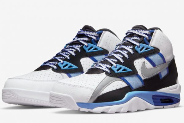 Latest Nike Air Trainer SC High Royals 2022 For Sale DQ7646-100-2