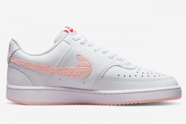 Latest Nike Court Vision Low Valentine’s Day 2022 For Sale DQ9321-100-1