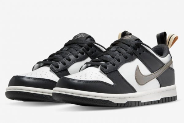 Latest Nike Dunk Low GS Panda Black White 2022 For Sale DH9764-001-2