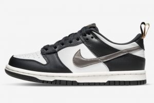 Latest Nike Dunk Low GS Panda Black White 2022 For Sale DH9764-001