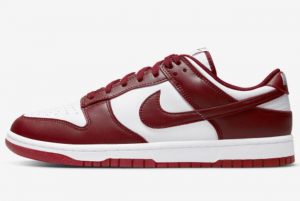 Latest Nike Dunk Low Team Red Team Red Team Red-White 2022 For Sale DD1391-601