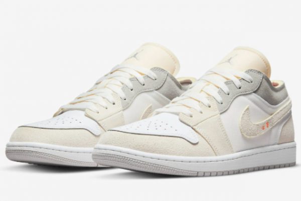 New Air Jordan 1 Low Inside Out White Grey-Sail 2022 For Sale DN1635-100-2