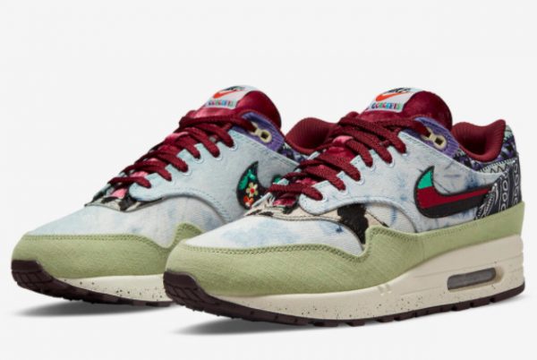 New Concepts x Nike Air Max 1 SP Multi Color 2022 For Sale DN1803-300-2