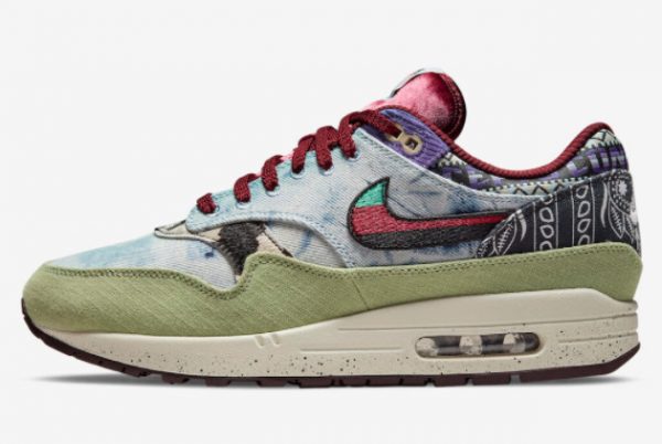 New Concepts x Nike Air Max 1 SP Multi Color 2022 For Sale DN1803-300