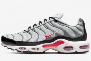 New Nike Air Max Plus White Grey-Black-Red 2022 For Sale DM0032-002