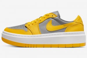 Cheap Air Jordan 1 Mid 'Pistons' Elevate Low Pollen Yellow Grey 2022 For Sale DH7004-017