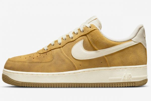 Cheap Nike Air Force 1 Low Gold Suede 2022 For Sale DV6474-700