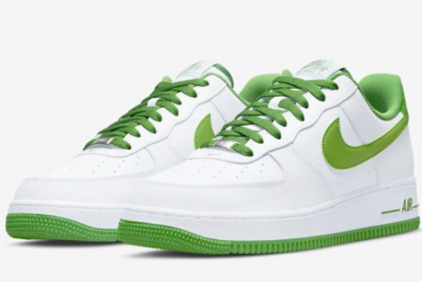 Cheap Nike Air Force 1 Low Kermit White Green 2022 For Sale DH7561-105-2