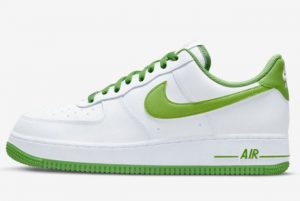 Cheap Nike Air Force 1 Low Kermit White Green 2022 For Sale DH7561-105
