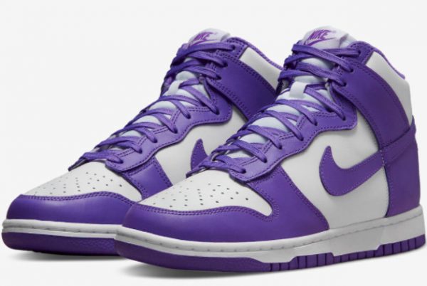 Cheap Nike Dunk High WMNS Court Purple White Court Purple 2022 For Sale DD1869-112-2