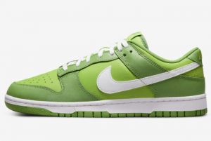 Cheap road Nike Dunk Low Green White 2022 For Sale DJ6188-300