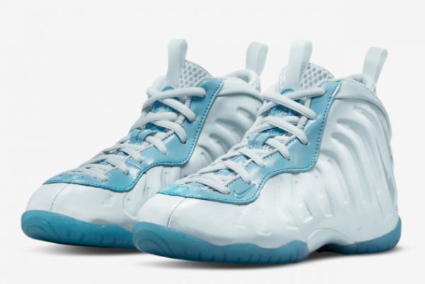 Cheap Nike Little Posite One Ice White Blue 2022 For Sale DM1095-400-2