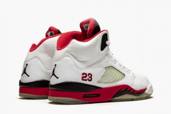 Latest Air Jordan 5 Fire Red 2022 For Sale-2