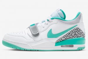 Latest Jordan Legacy 312 Low White Turquoise 2022 For Sale CD7069-130