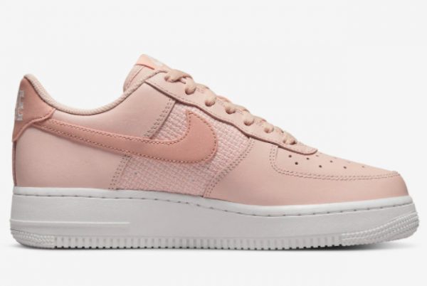Latest Nike Air Force 1 Low Cross Stitch Pink 2022 For Sale DJ9945-600-1
