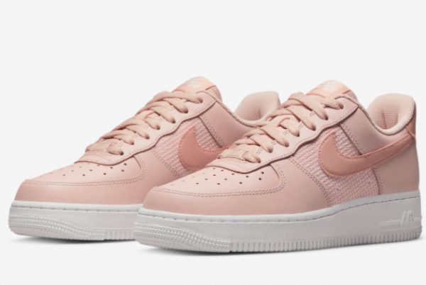 Latest Nike Air Force 1 Low Cross Stitch Pink 2022 For Sale DJ9945-600-2