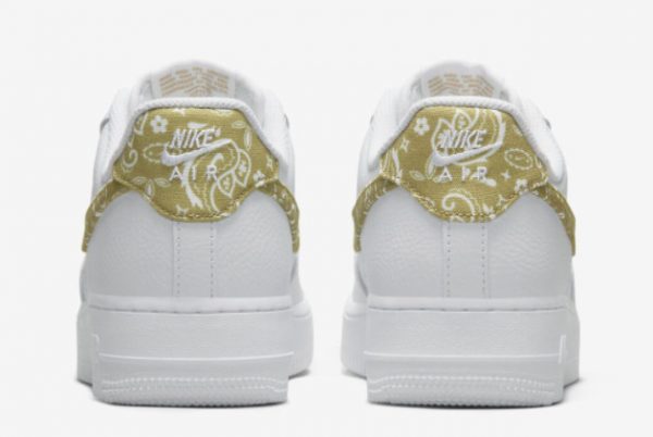 Latest Nike Air Force 1 Low Olive Paisley 2022 For Sale DJ9942-101-3