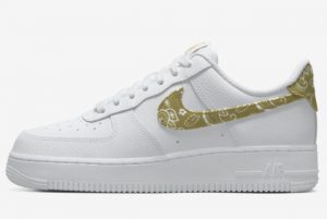Latest Nike Air Force 1 Low Olive Paisley 2022 For Sale DJ9942-101