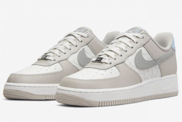 Latest Nike Air Force 1 Low Reflective Swooshes 2022 For Sale DR7857-101-2