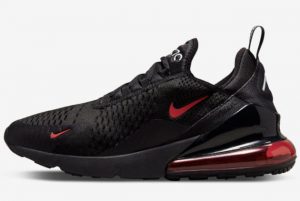 Latest Nike Air Max 270 Bred Black Red-White 2022 For Sale DR8616-002