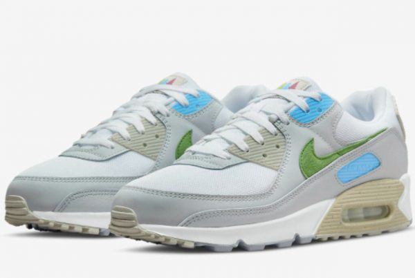Latest Nike Air Max 90 Evergreen 2022 For Sale DV3492-100-2