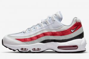 latest nike air max 95 white red black 2022 for sale dq3430 001 300x201