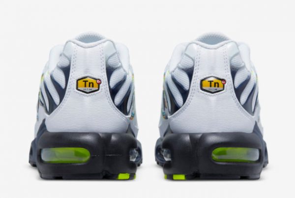 Latest Nike Air Max Plus Anaglyph White White Navy-Neon Green 2022 For Sale DV6821-100-3